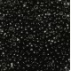 Miyuki rocailles Perlen 11/0 - Opaque black 11-401